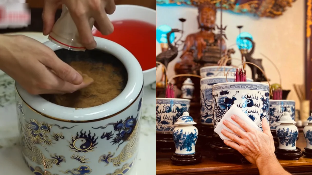 Hướng dẫn quy trình tự bốc bát hương đúng cách